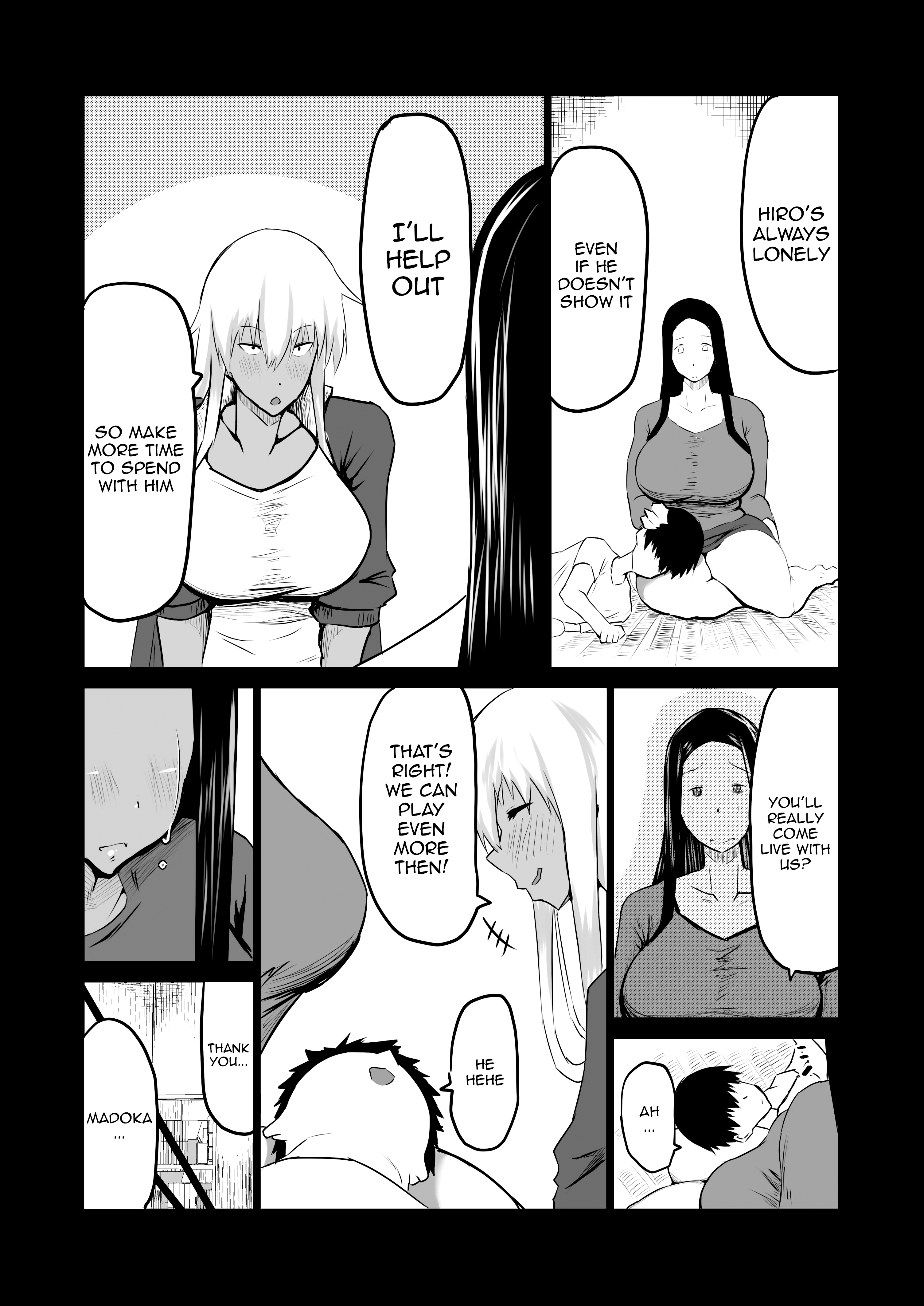 Hentai Manga Comic-My Friend Uses My Mom And Aunt To Get Off-Read-7